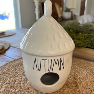 Rae Dunn “Autumn” Birdhouse or Planter